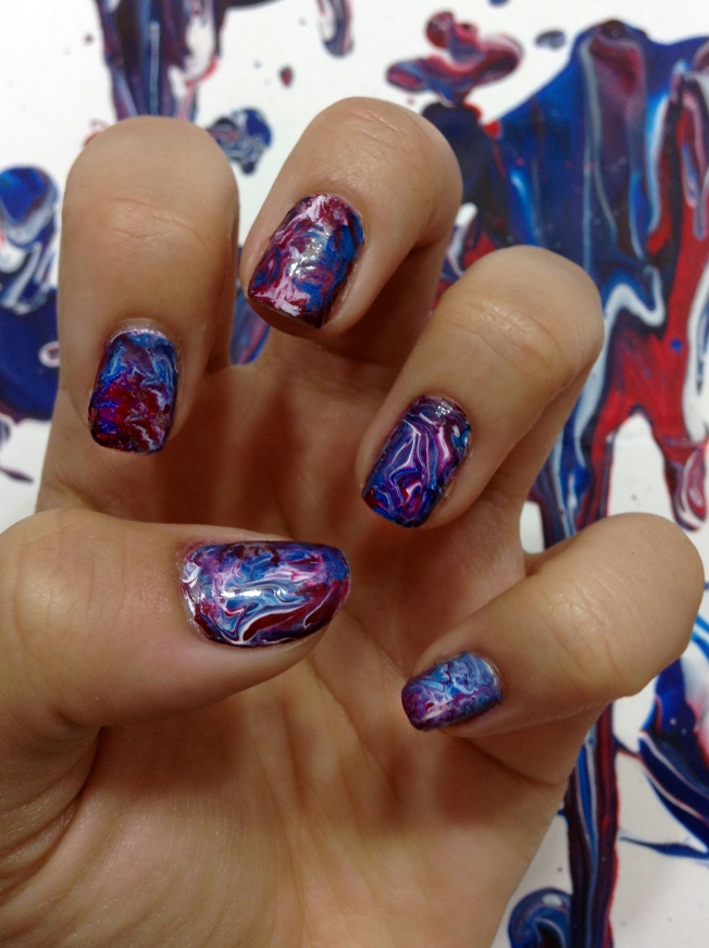 Water Marble Look without Water